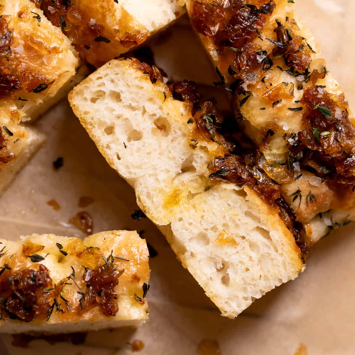 Caramelized Onion Focaccia