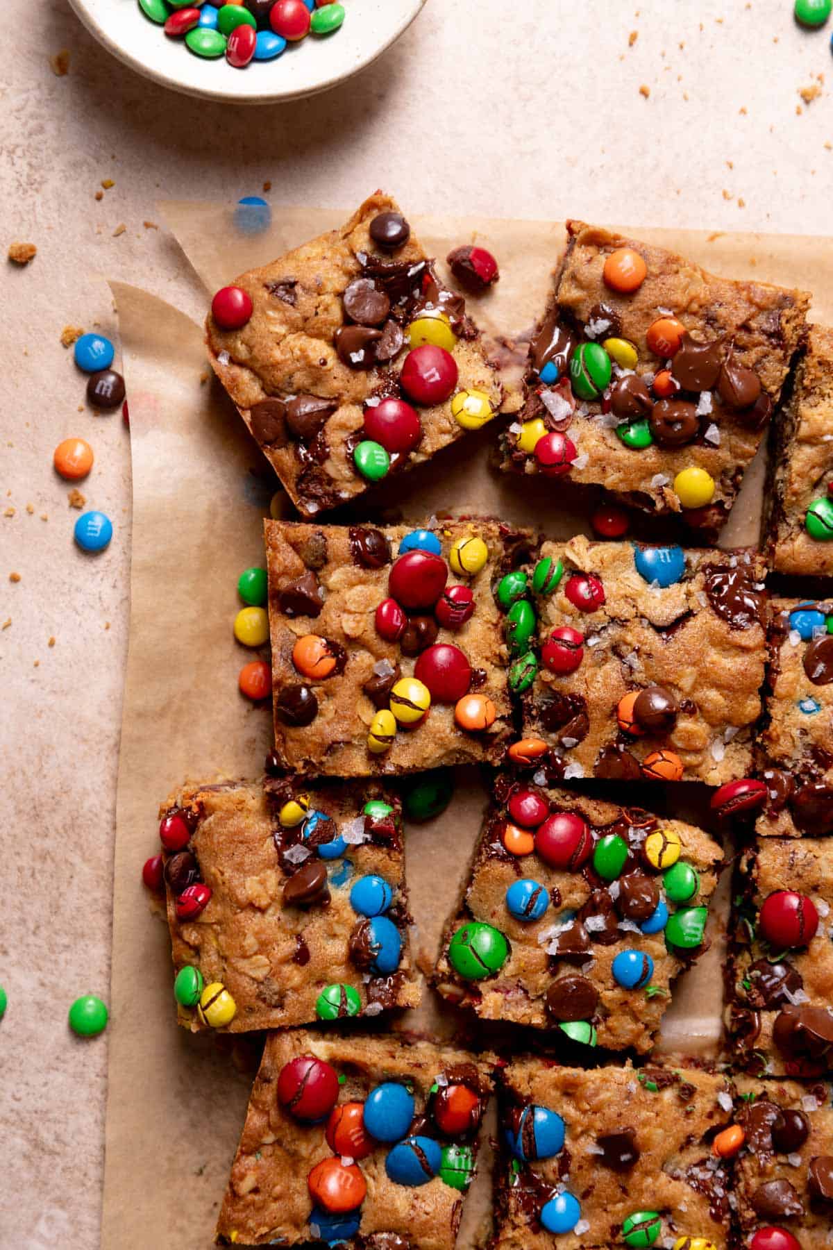 Monster Cookie Bars