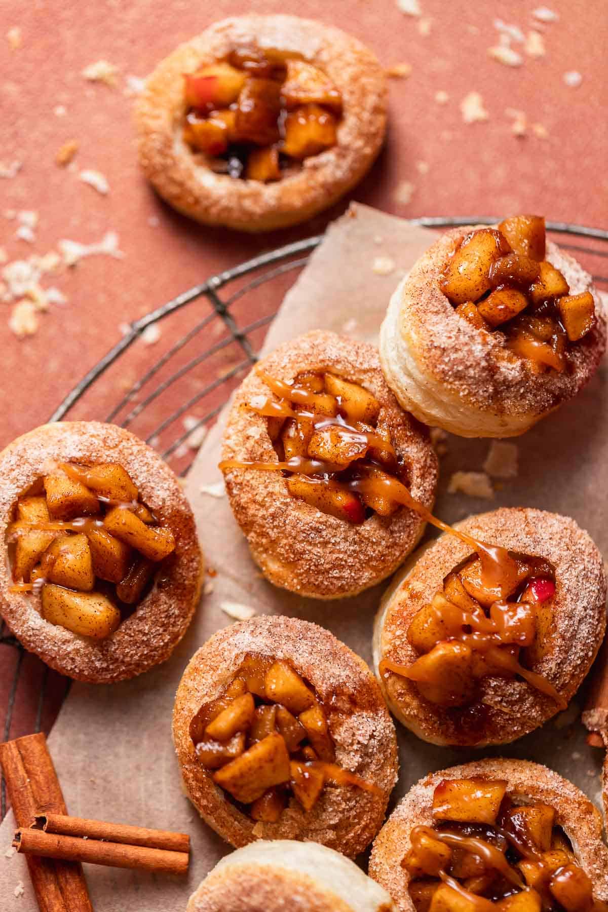 Caramel Apple Pie Cookies
