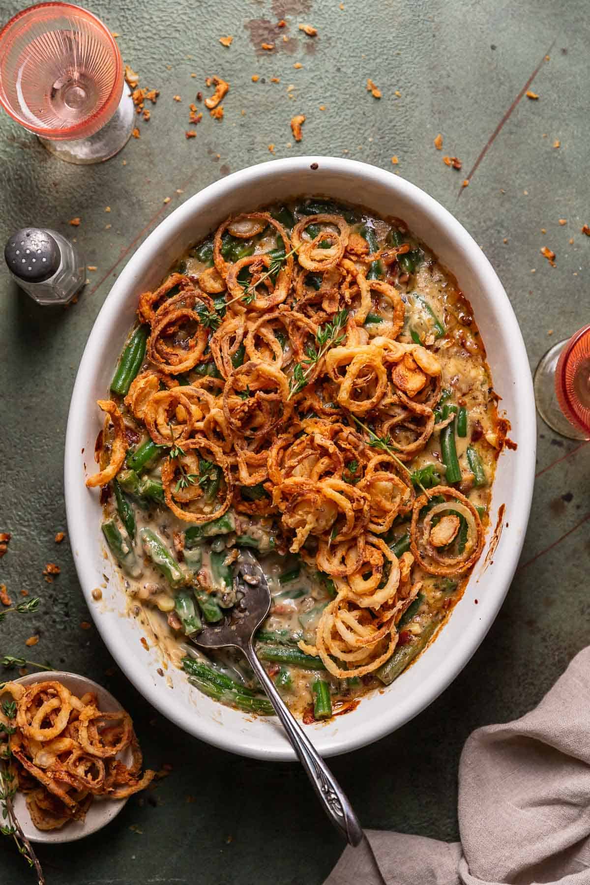 Cheesy Green Bean Casserole
