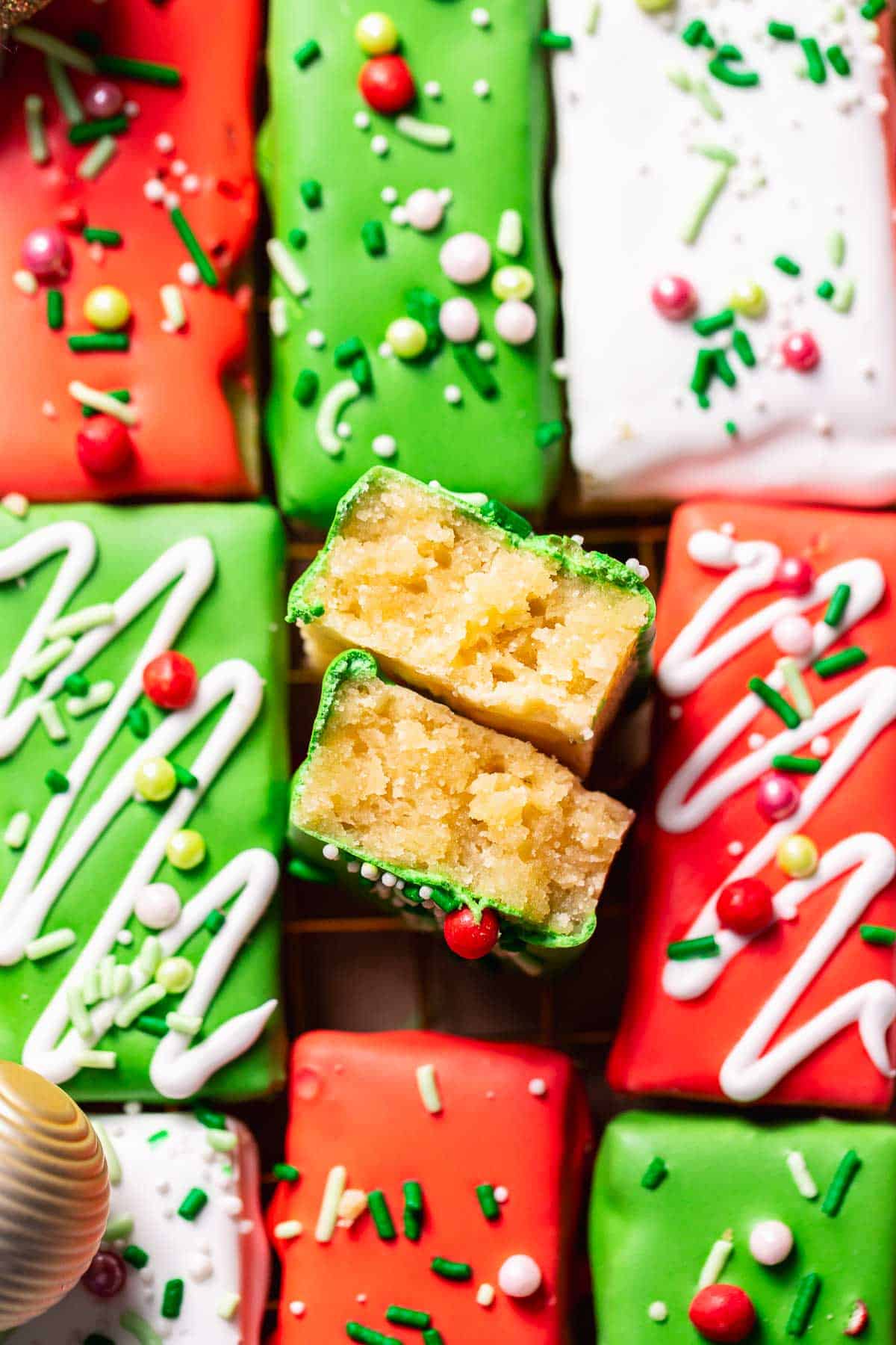 Christmas Sugar Cookie Bars