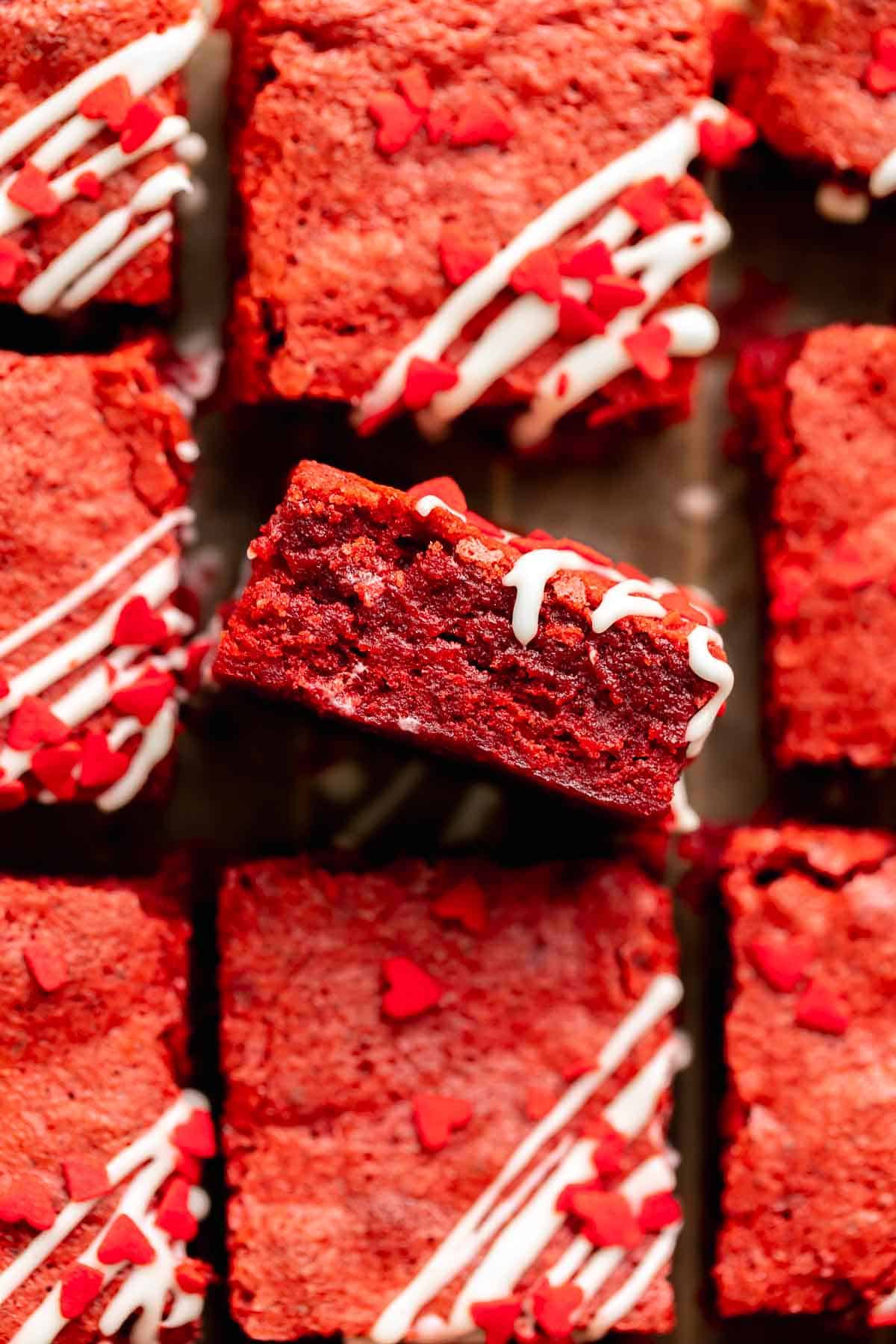 Red Velvet Brownies
