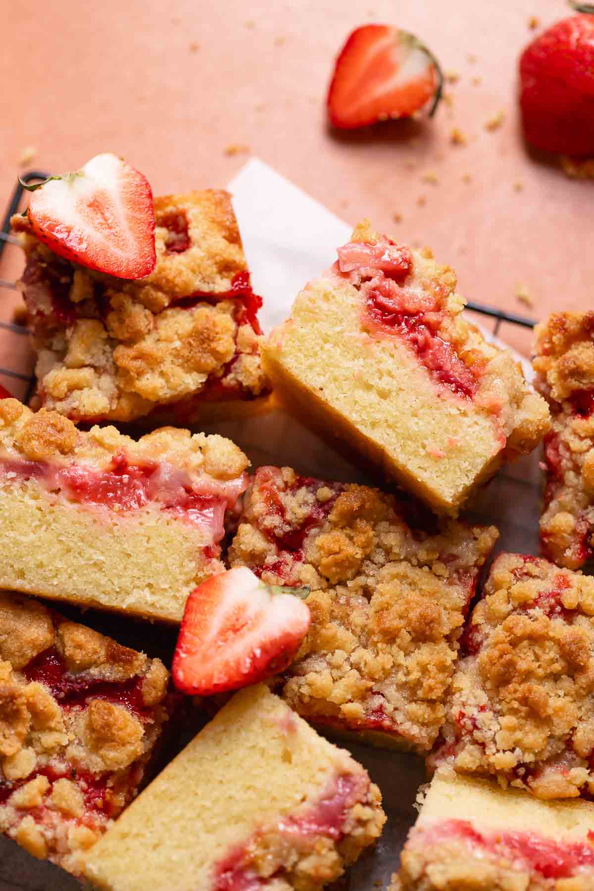Strawberry Crumb Cake