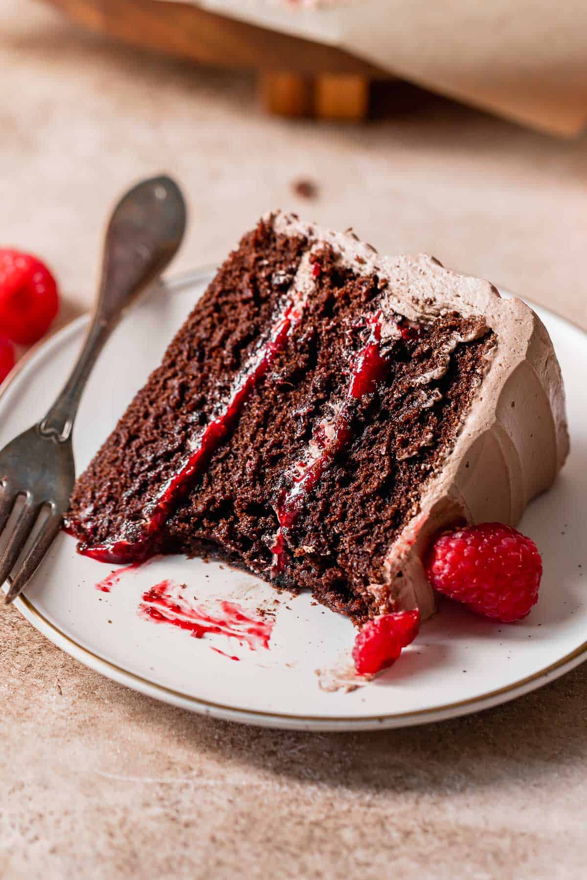 Chocolate Raspberry Cake