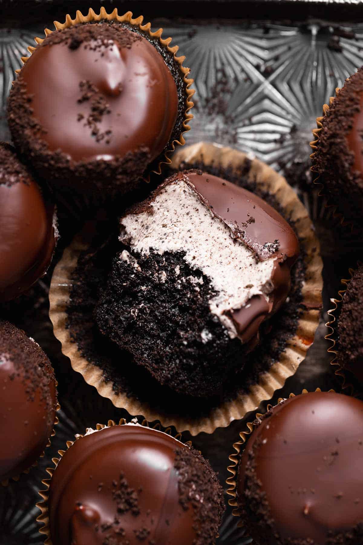 Hi-Hat Oreo Cupcakes