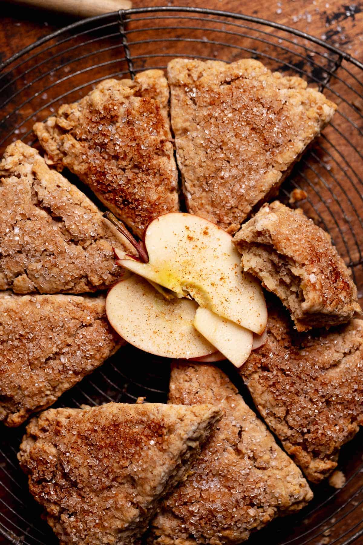 Apple Cinnamon Scones