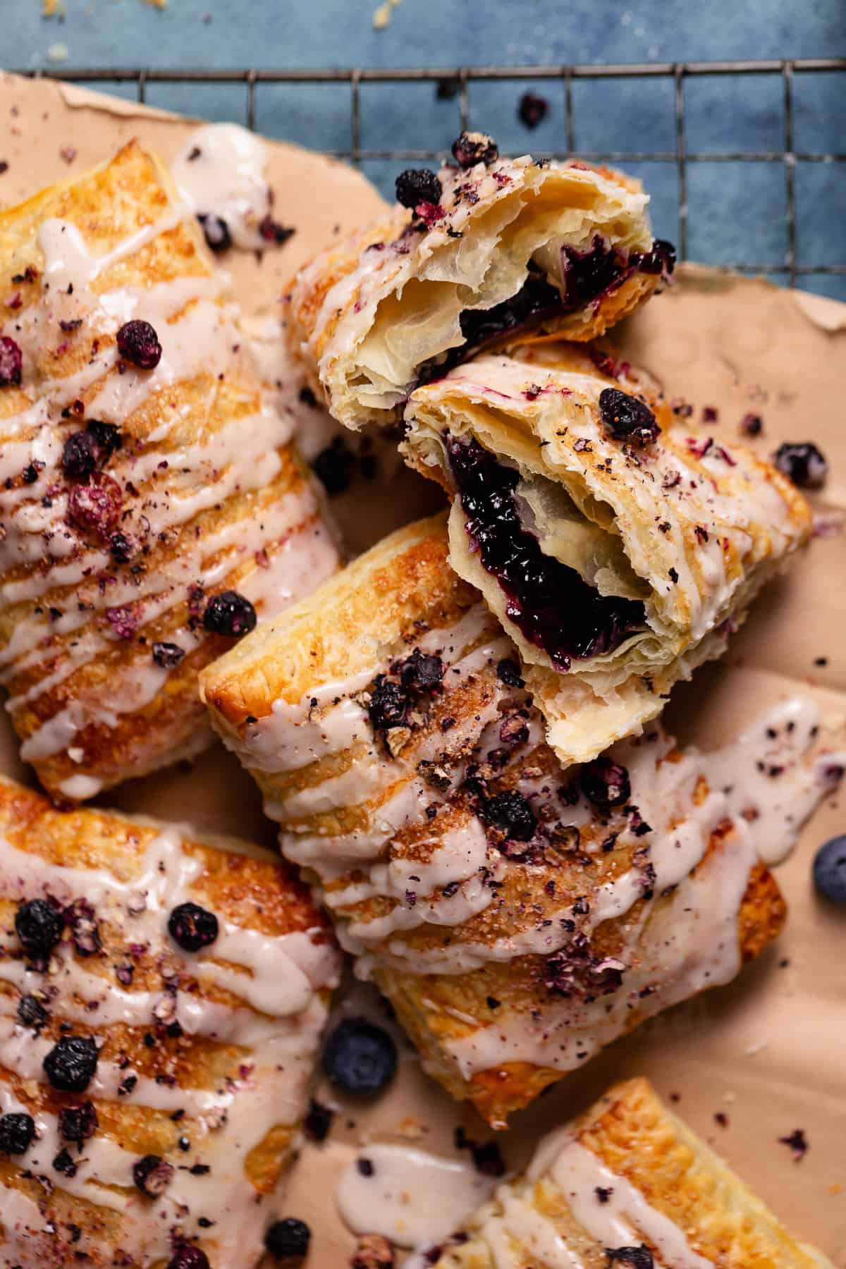 Blueberry Toaster Strudels (Better Than Store Bought!)