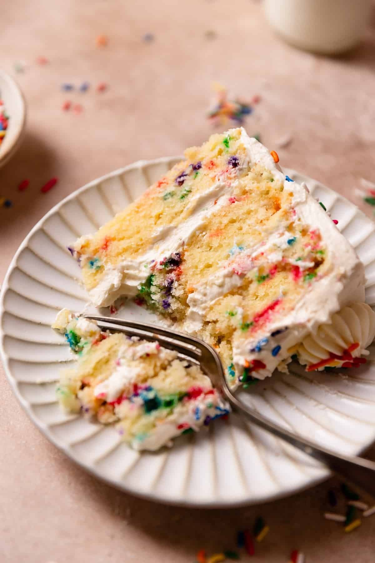 Homemade Funfetti Cake