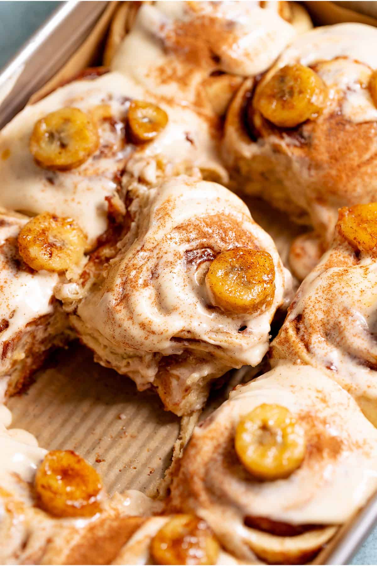 Banana Bread Cinnamon Rolls