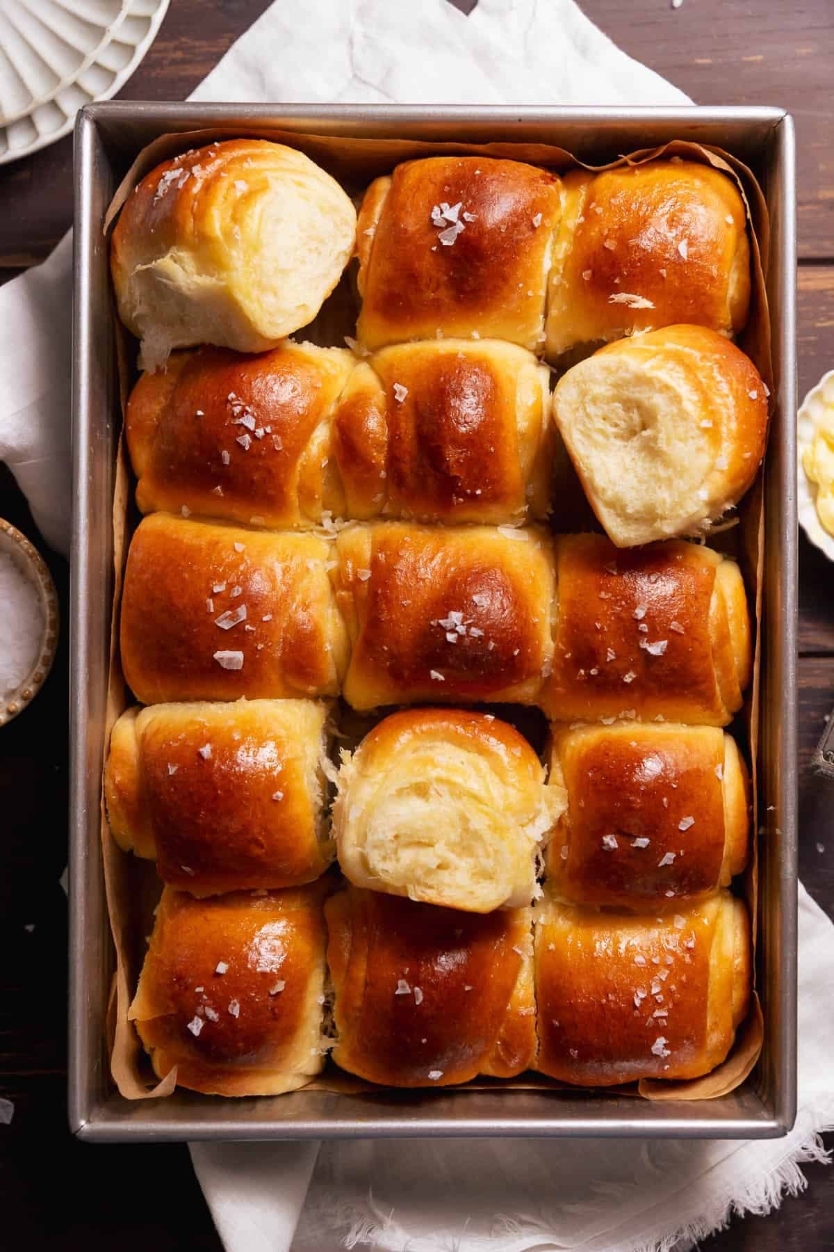 Milk Bread Dinner Rolls
