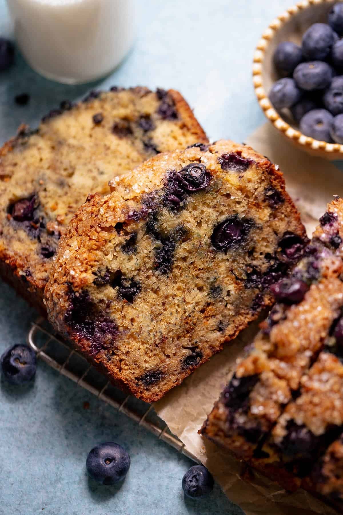 Blueberry Banana Bread