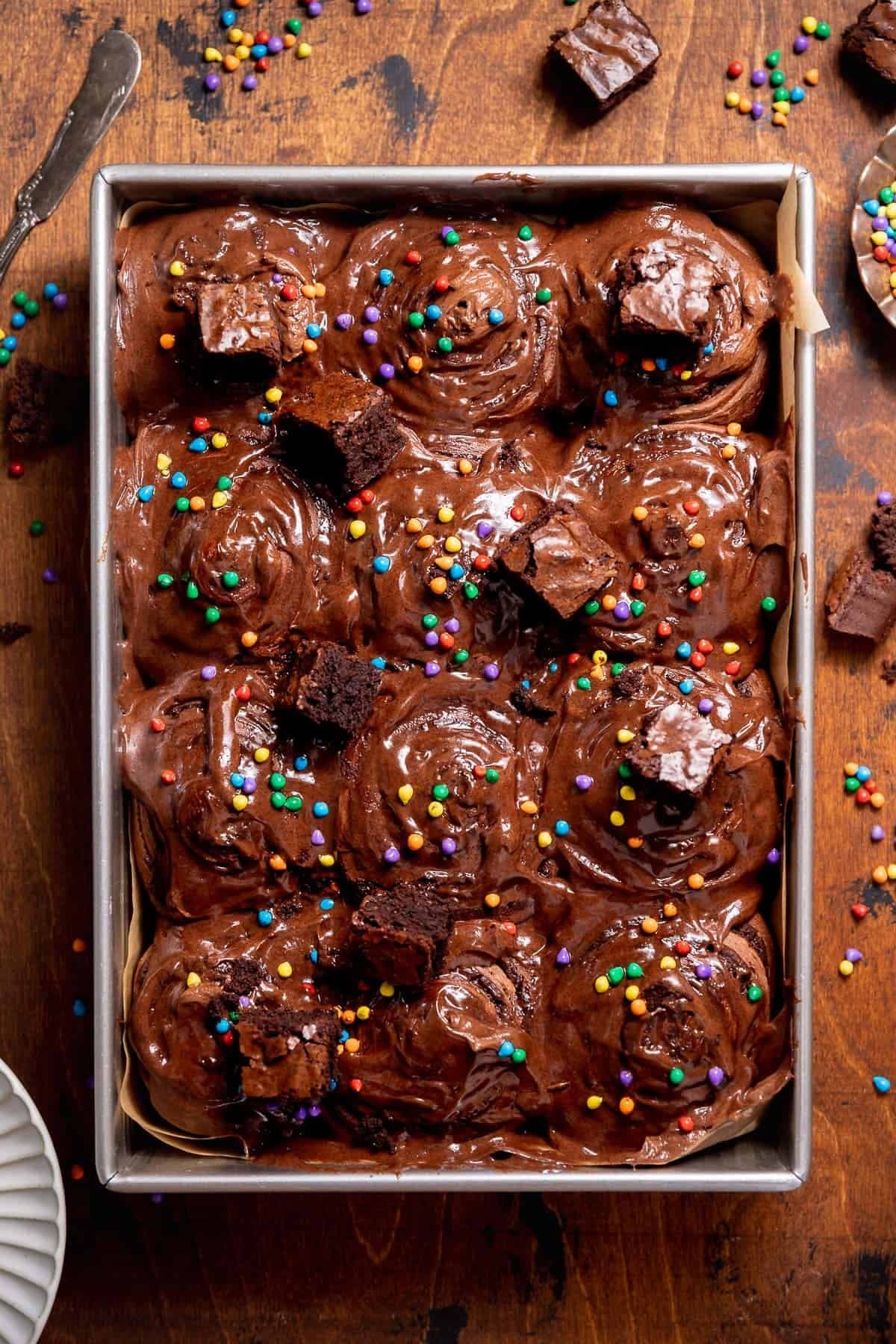Cosmic Brownie Rolls