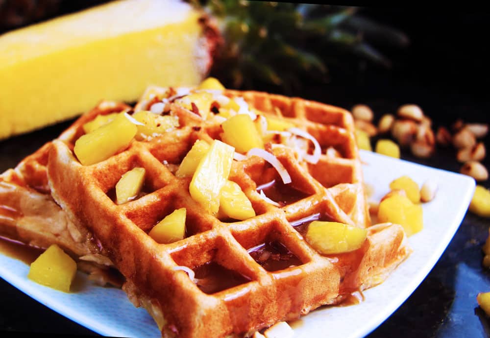 Hawaiian Waffles