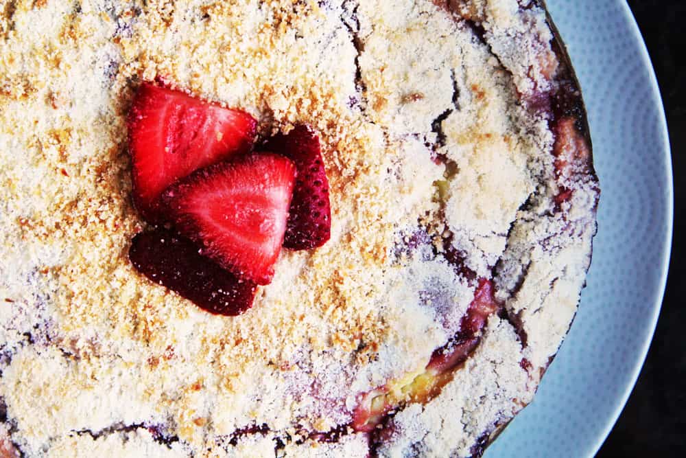 Strawberry Coffee Cake