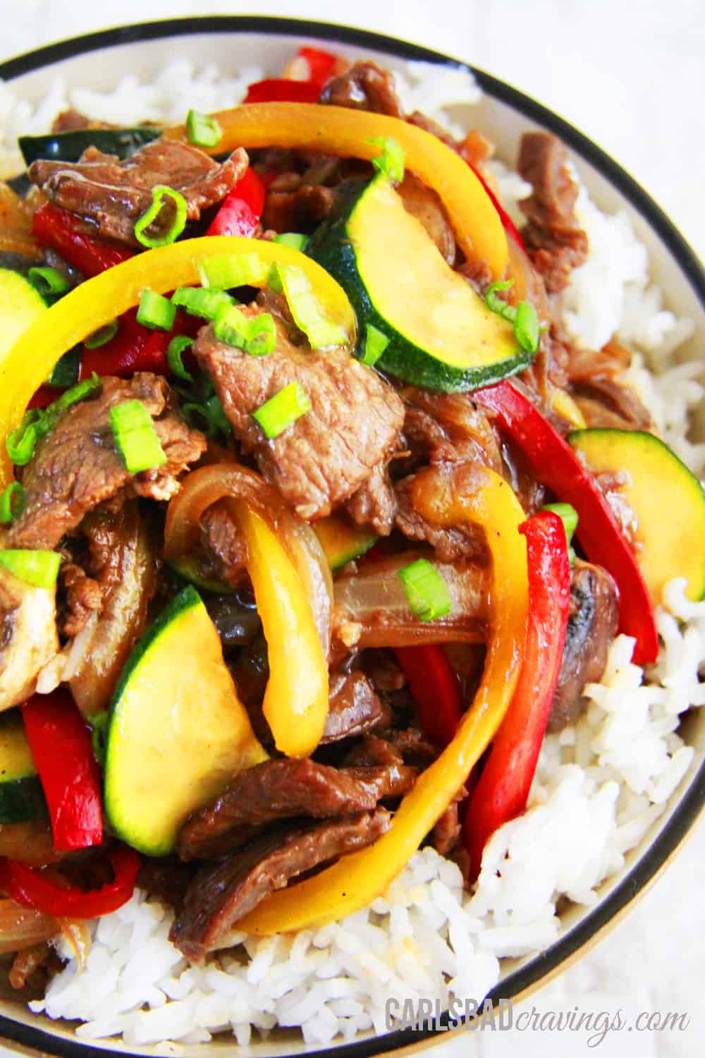 Saucy Korean Beef Stir Fry