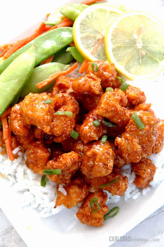 Sticky Honey Lemon Chicken