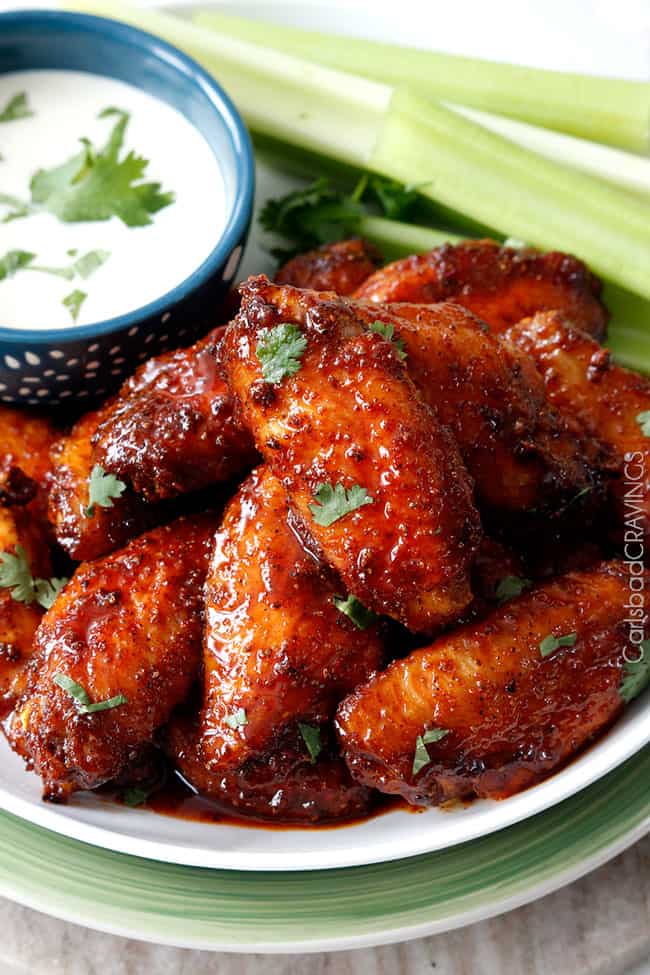 Buffalo Wings Recipe - Honey Hot Wings and Classic Buffalo Wings