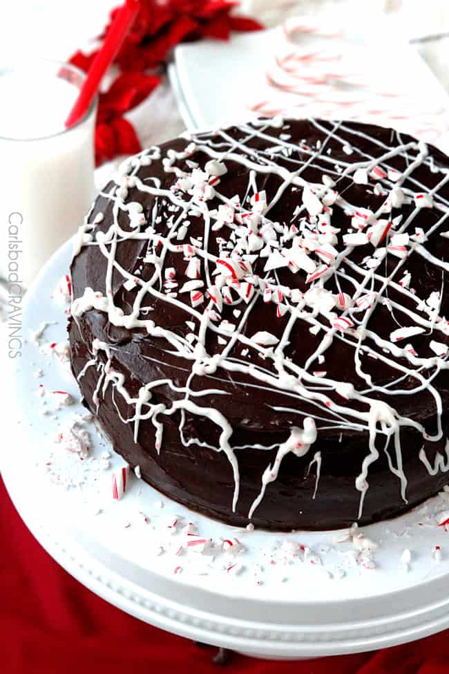 Chocolate Peppermint Cake