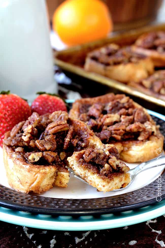 French Toast Bake with Pecan Praline
