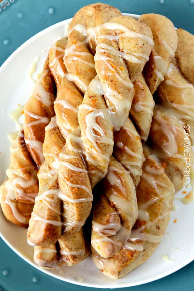 Sweet Orange Roll BreadTwists