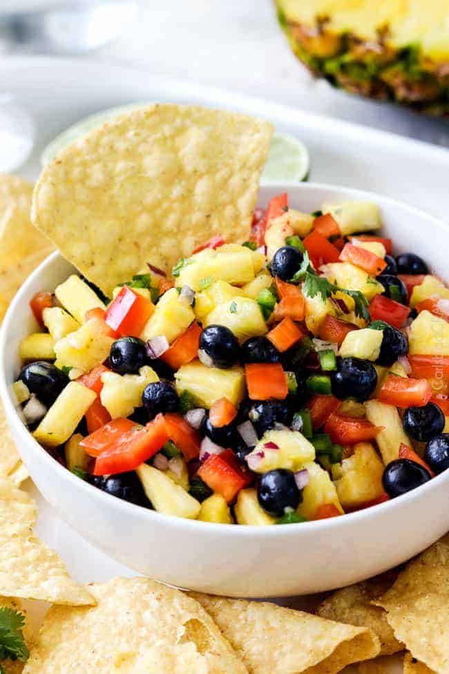 Blueberry Pineapple Salsa