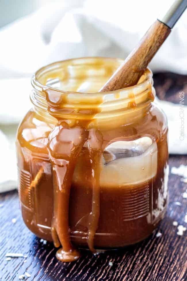 Easy Creamy Coconut Caramel Sauce
