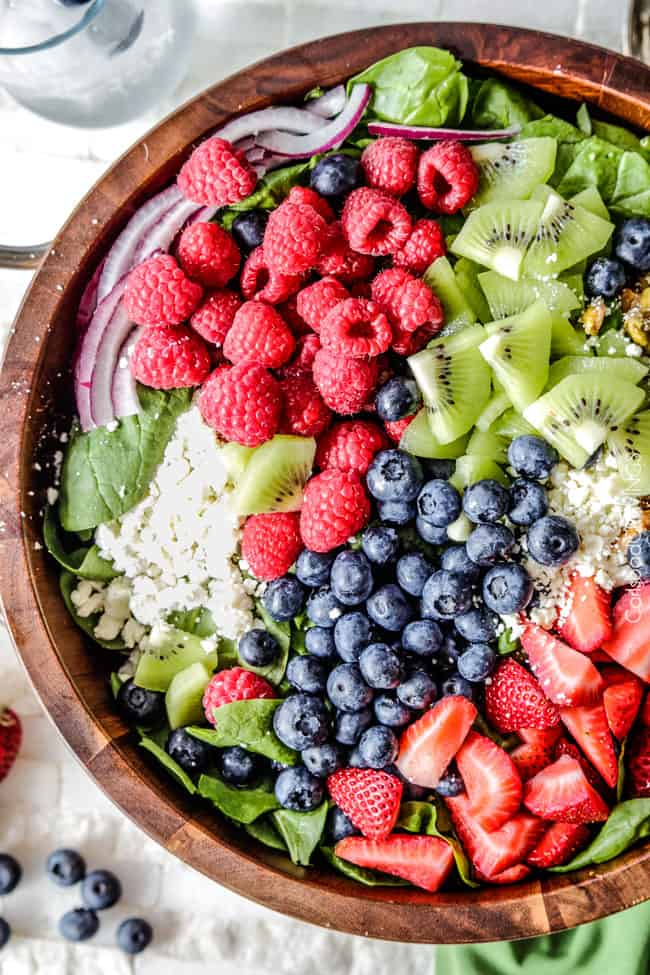Spinach Berry Salad