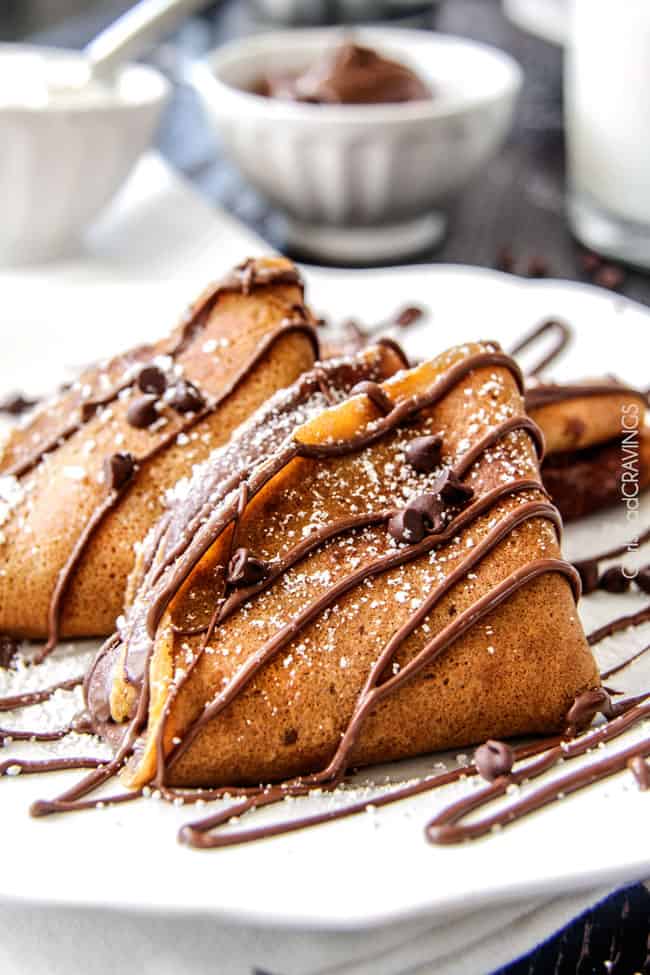 (Nutella) Pumpkin Crepes