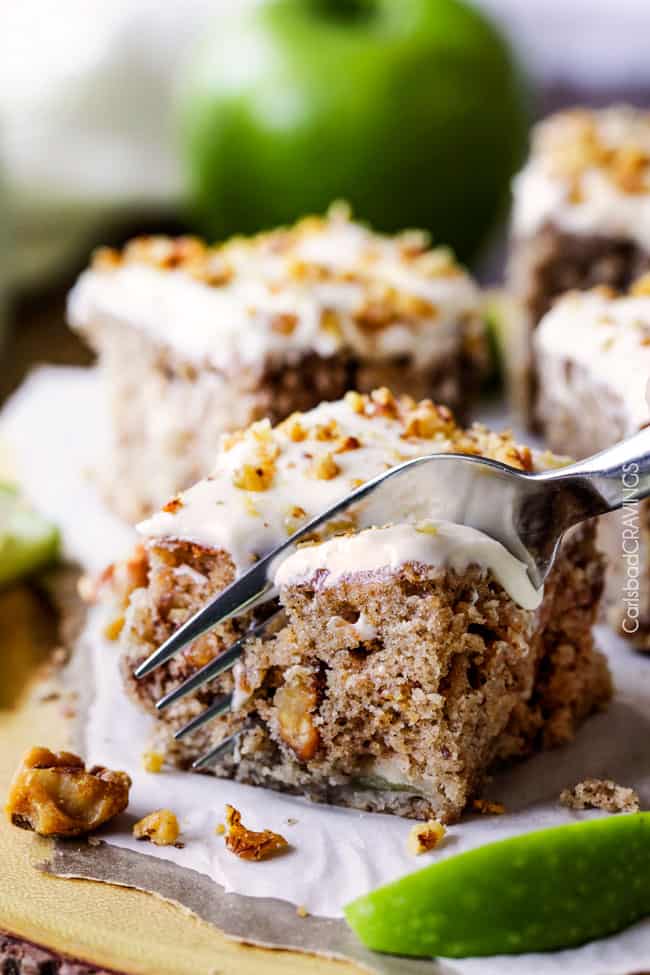 Maple Apple Spice Cake