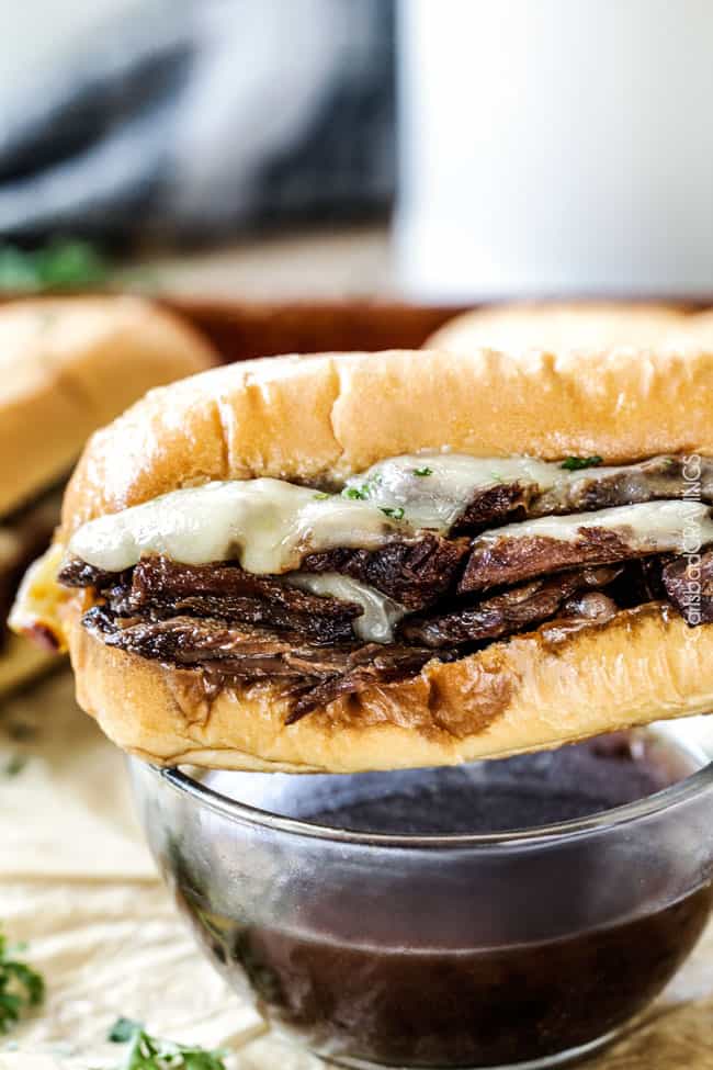 Crock Pot French Dip Sandwiches