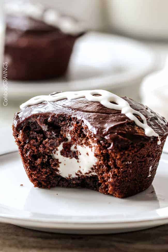 Ding Dong Cupcakes