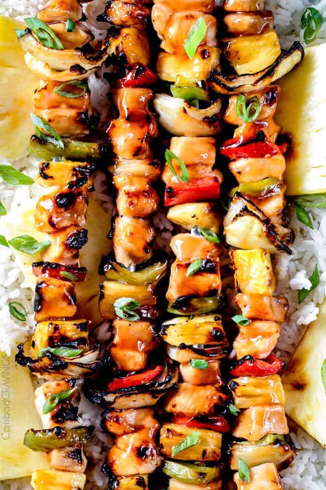 Pineapple Chicken Kabobs