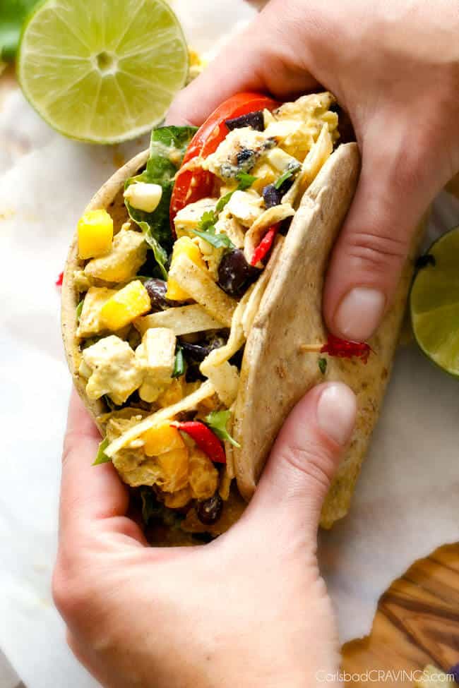 Avocado Chicken Salad (Sandwiches)