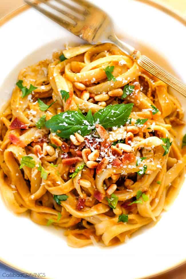 Creamy Butternut Squash Pasta