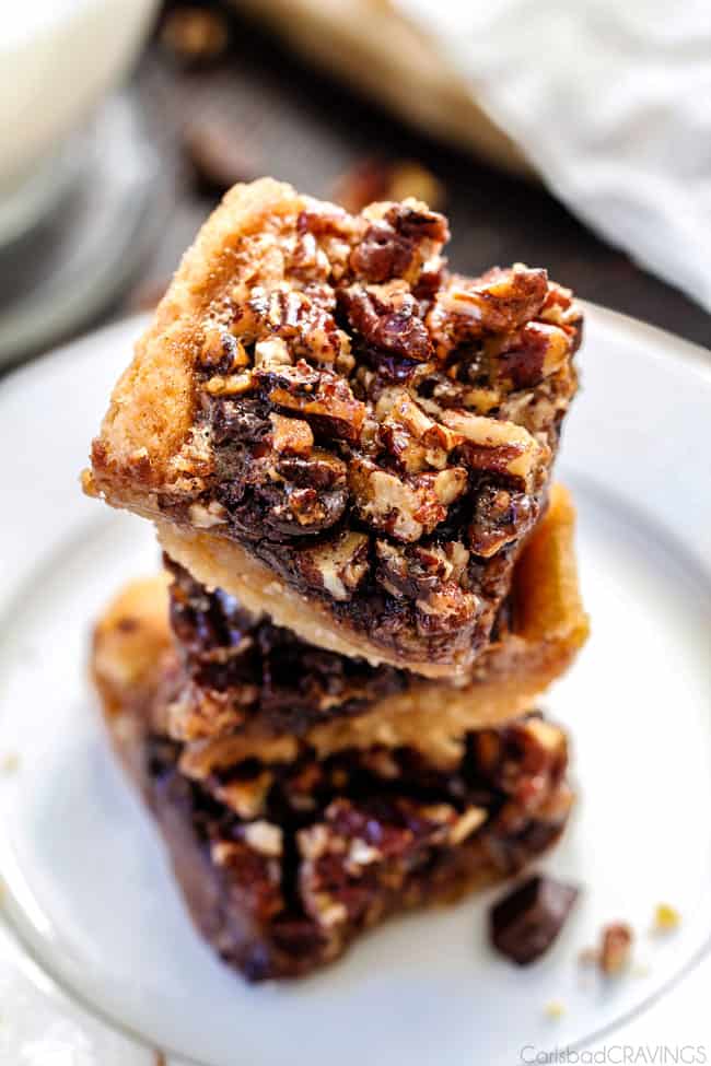 Chocolate Chunk Pecan Bars