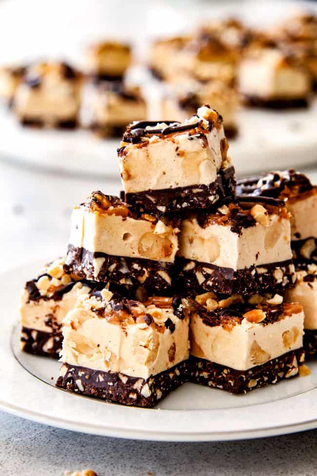 Chocolate Peanut Butter Caramels