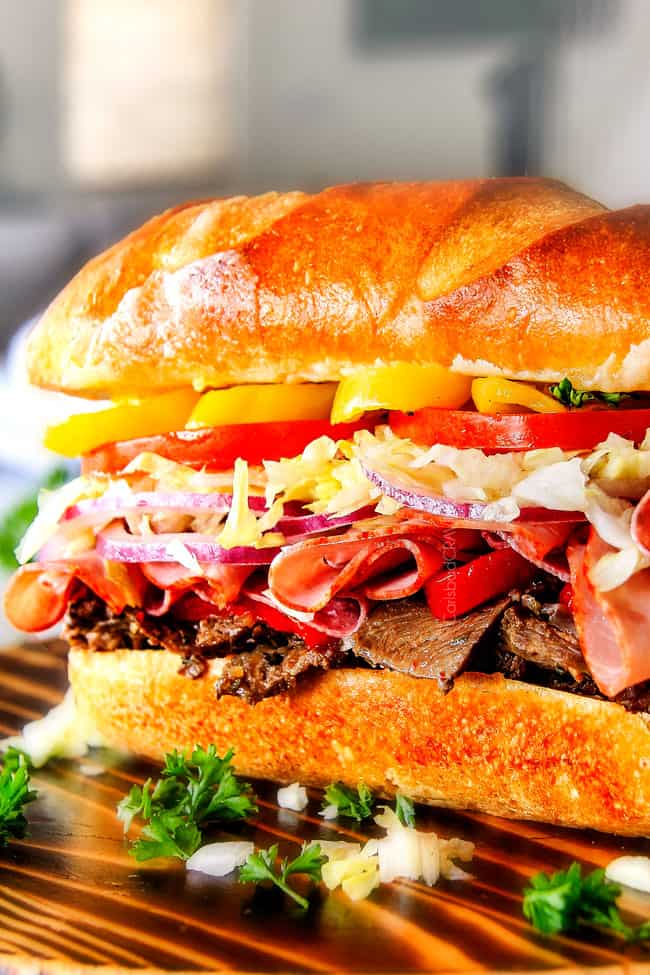 Italian Hot Roast Beef Sandwiches