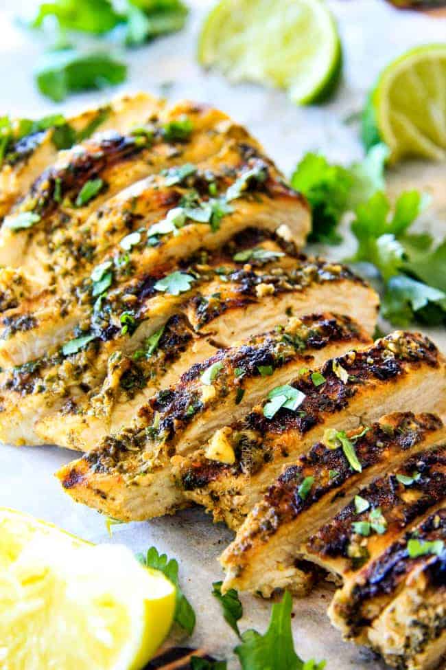 Lime Chicken Cilantro Recipe