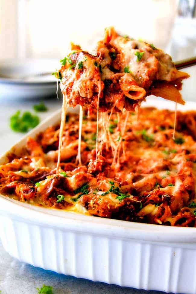 Million Dollar Baked Penne Recipe