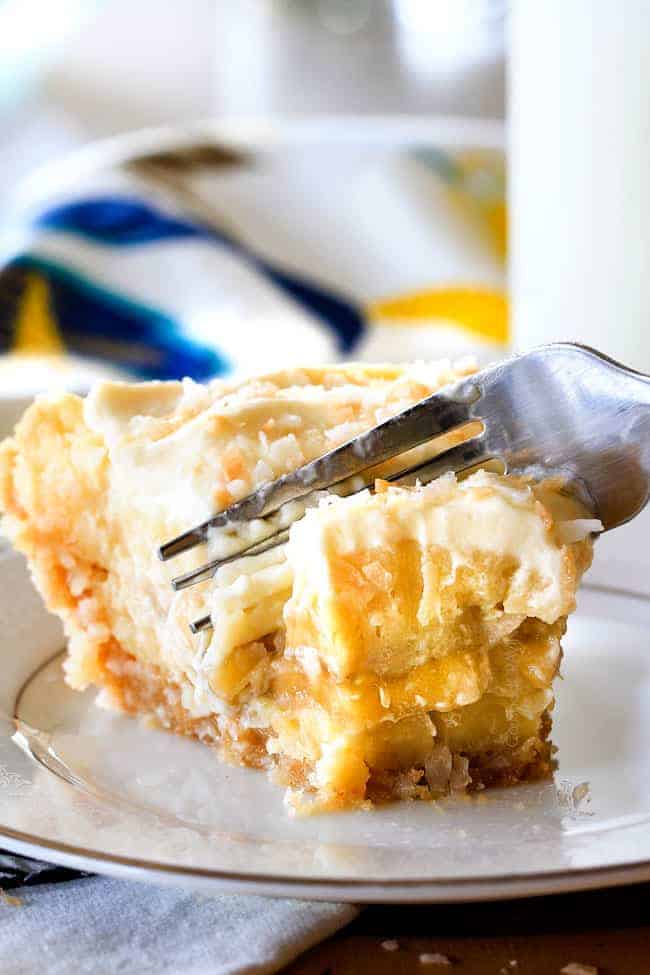 Banana Coconut Cream Pie with Vanilla Wafer Coconut Crust