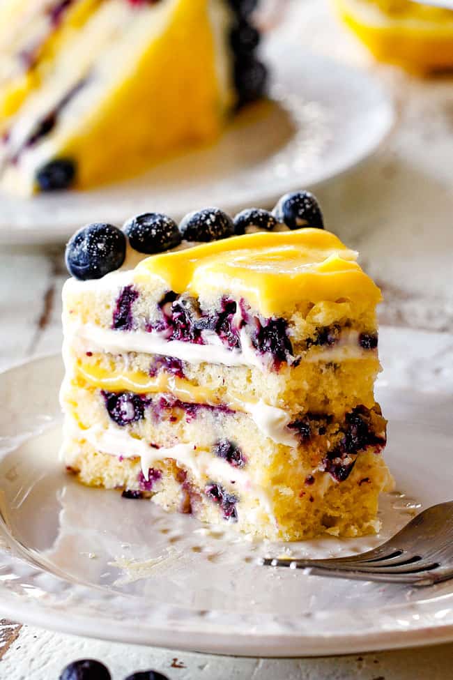 Lemon Blueberry Cake Recipe