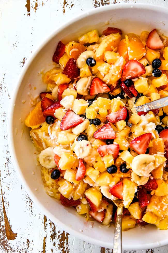 Pina Colada Fruit Salad