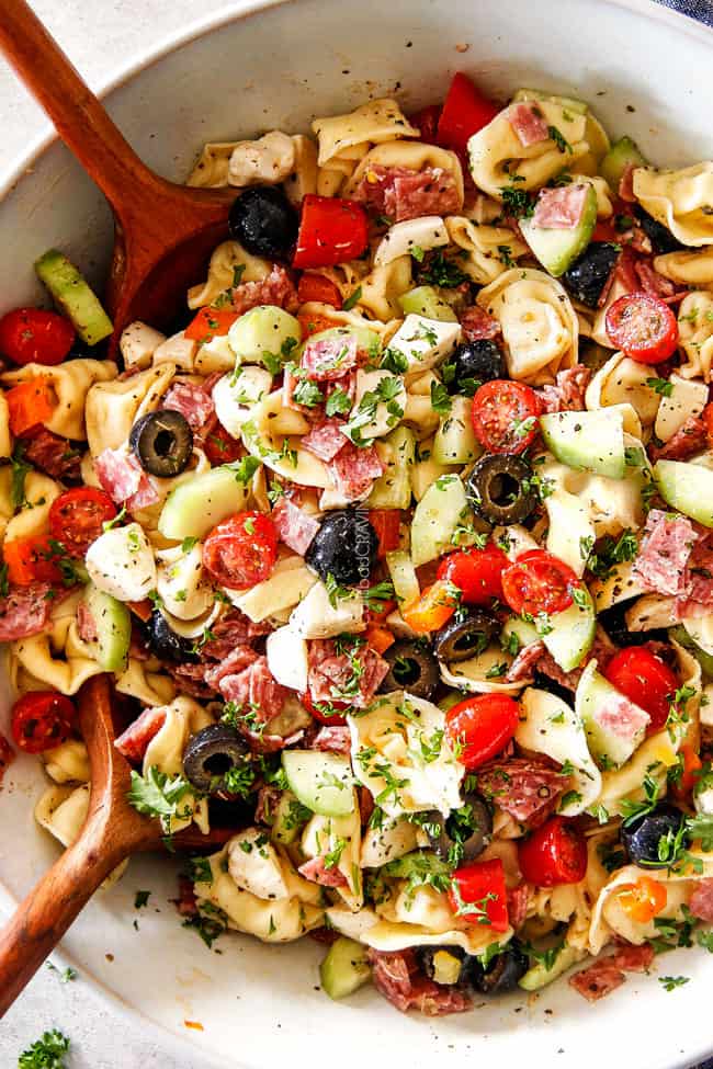 Italian Tortellini Pasta Salad