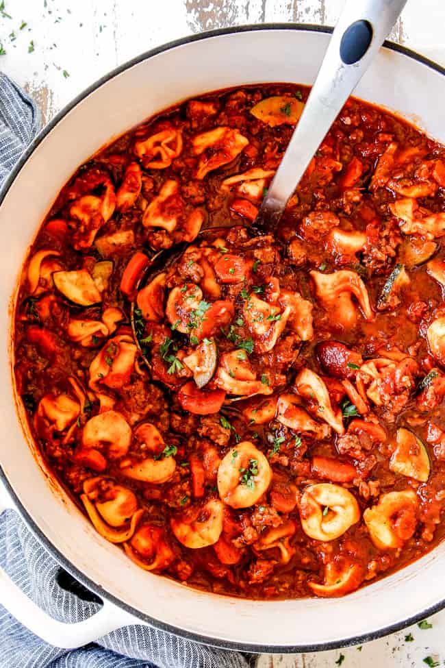 Sausage Tortellini Soup