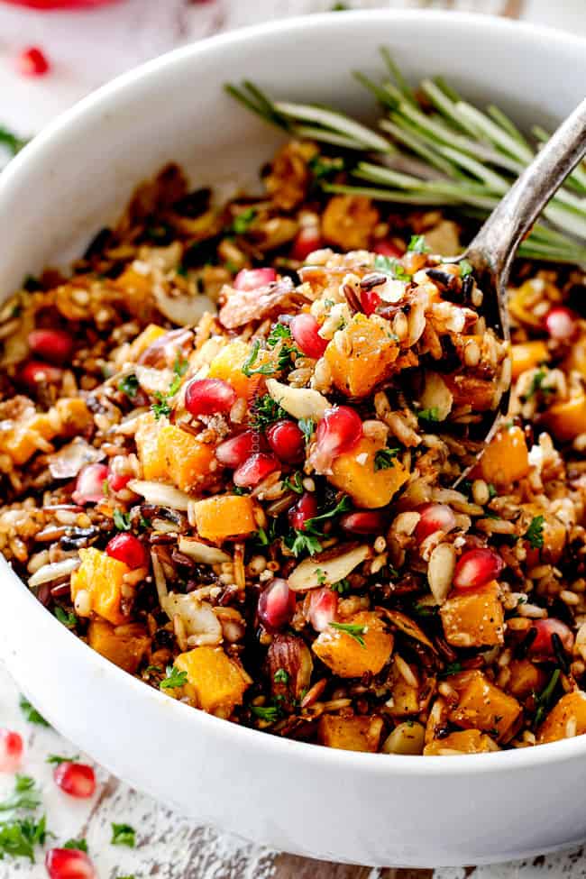Wild Rice with Butternut Squash