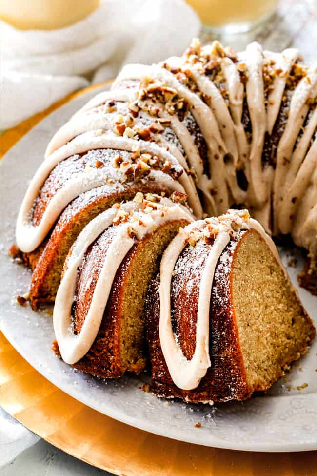 Eggnog Cake