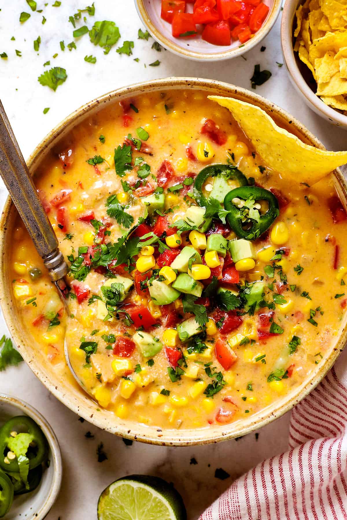 Fiesta Chicken Corn Chowder