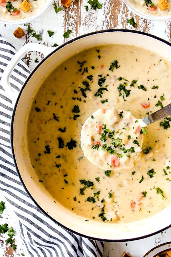 Chicken Cordon Bleu Soup