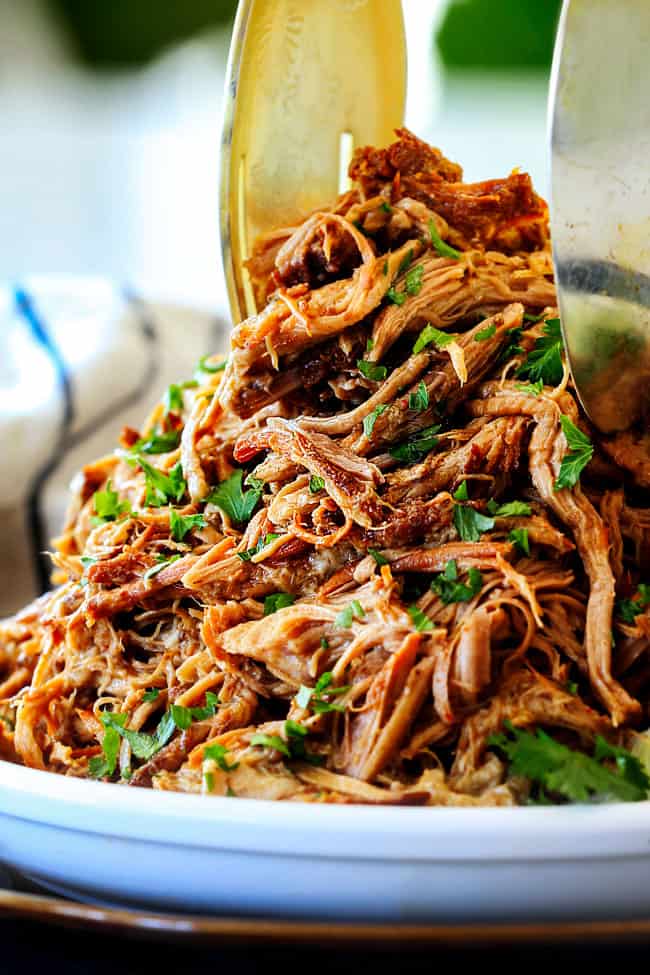 Slow Cooker Honey Lime Salsa Verde Pork