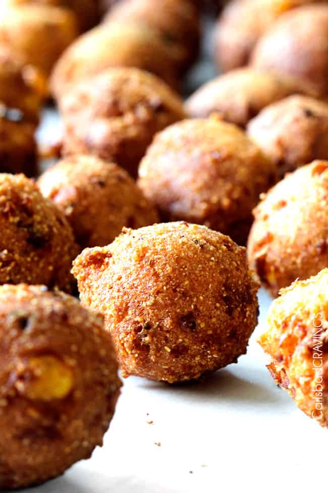 Hush Puppies with Bacon & Pepper Jack